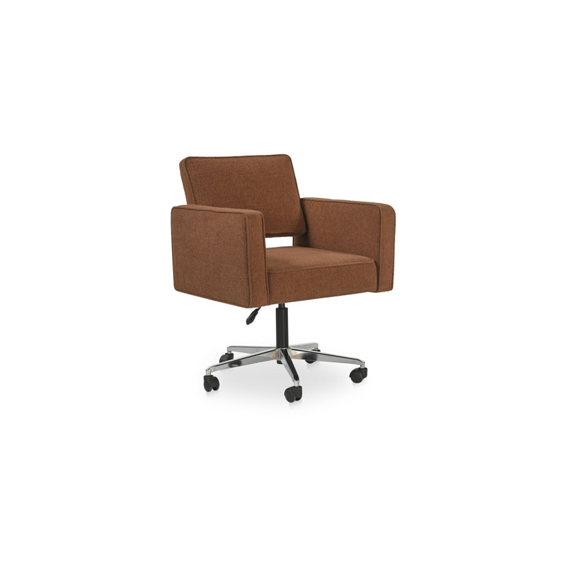 Chaise de bureau Harris - Bourgogne, Rouge
