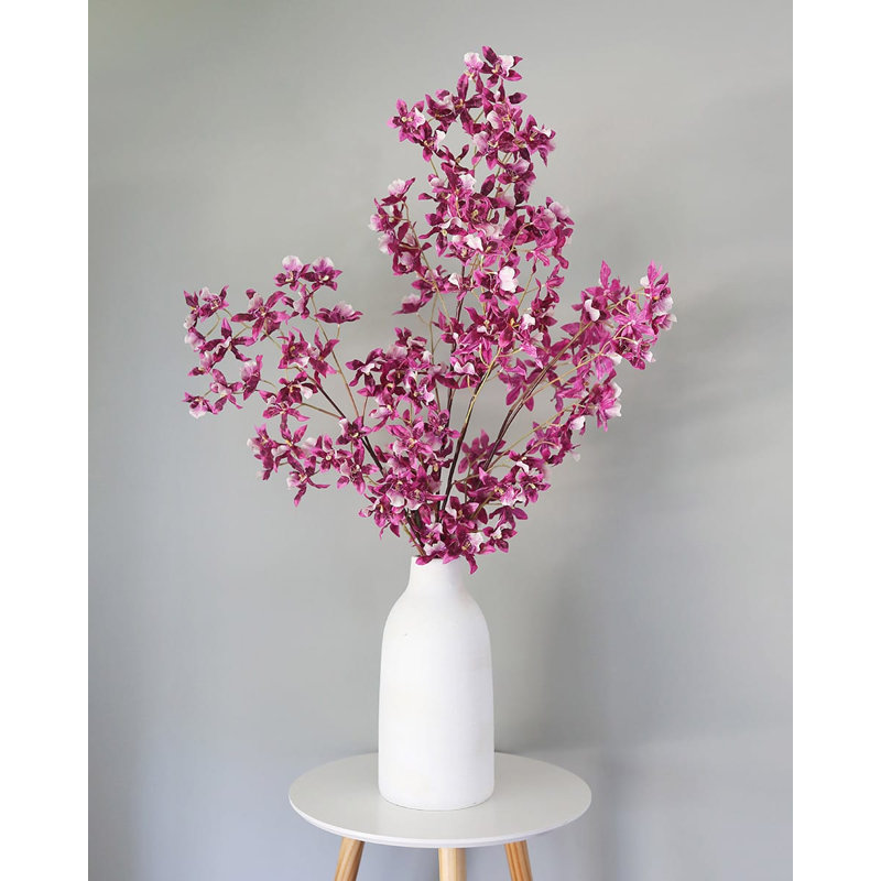 Faux Pink Dancing Oncidium 46.5"