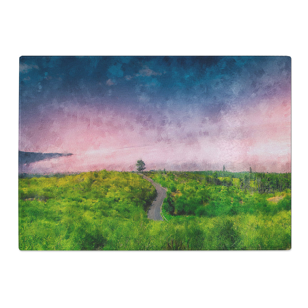 Tempered Glass Driving Through Tenerife Chopping Board