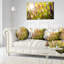 Coussin décoratif imprimé floral