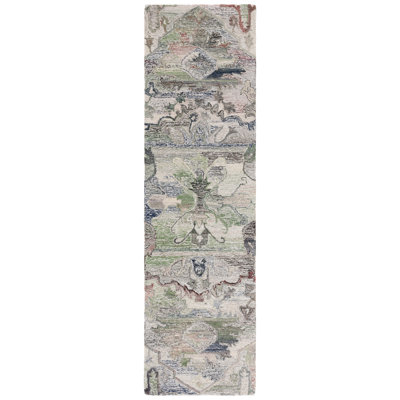 Fredez Tufted Performance Performance Floral Rug