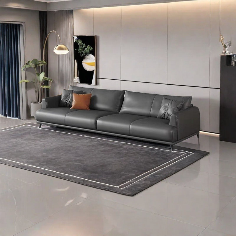 Canapé moderne simple et confortable, H 33,5 po x l 82,7 po x P 35,4 po, 3