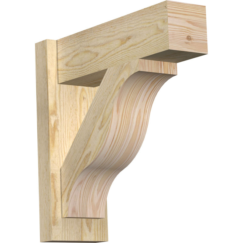Jeu de blocs Funston, Sapin Douglas de 6 po (sciage brut), P 18 po x H 18 po