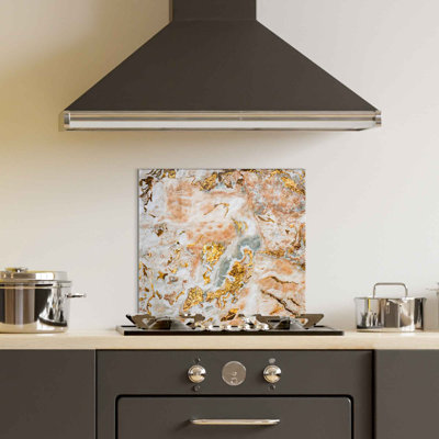 Elegant Decorative Tempered Glass Painting, 23.6 x 23.6 inches | 100% Tempered Glass, Thickness: 0.16 inches | Perfect for Home Decor, Living Room & Office | Modern Art Piece, Durable & Stylish