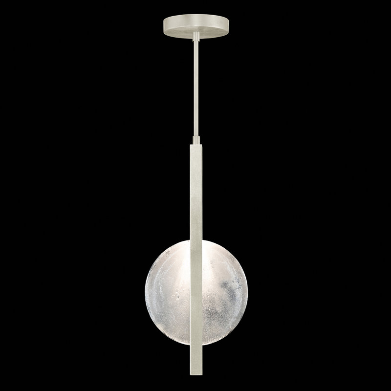 Luminaire suspendu 11 po Selene, Argent