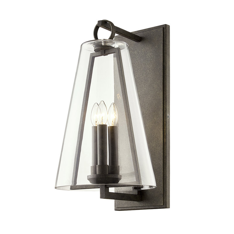  Adamson 3 - Light Dimmable Iron Armed Sconce