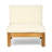 30.3'' Wide Wood Patio Sofa with Cushions-751986629