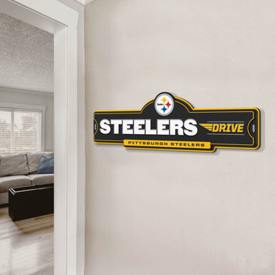 NFL Pittsburgh Steelers Street Sign