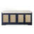Rattan bench with storage cabinet