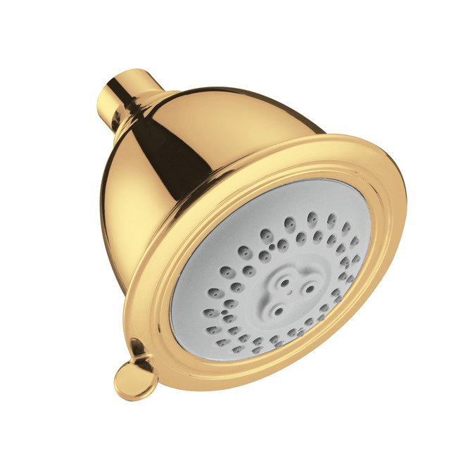 Pomme de douche réglable à deux jets Retroaktiv Tango, Nickel brossé