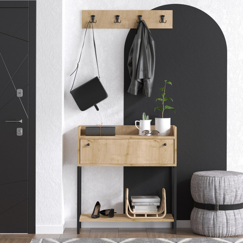 Hall Stand, Beige