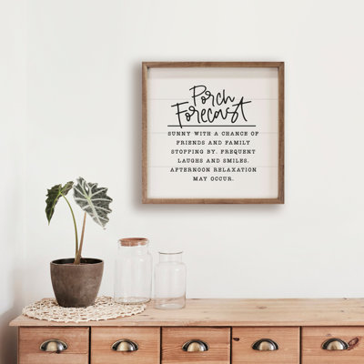Porch Forecast White