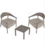 Ensemble de chaises d'appoint 2 pièces avec table basse Modern-274499852-274499854