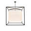 Luminaire suspendu carré 6 lumières Kitzi Cilindro