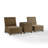 2 - Person Modular Patio Conversation Set with Cushions-70691722-70691719