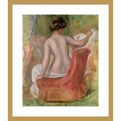 Nu dans un fauteuil par Pierre-Auguste Renoir