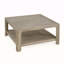 Table basse carrée avec rangement