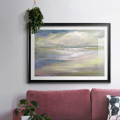 Beach Light II, reproduction d'art encadrée