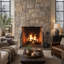 Iron Fireplace Screen