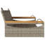Banc pivotant en polyester 42,9 po x 24,4 po x 15,7 po Ebern Designs-687354032