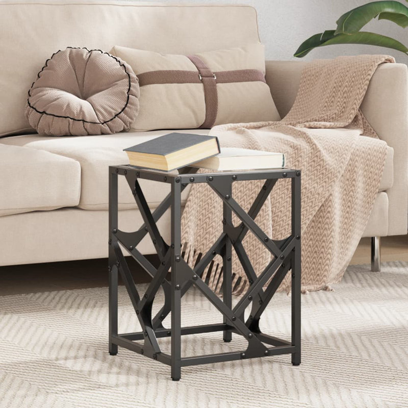 Aliberti Coffee Table, Transparent, 41cm H x 30cm L x 30cm W