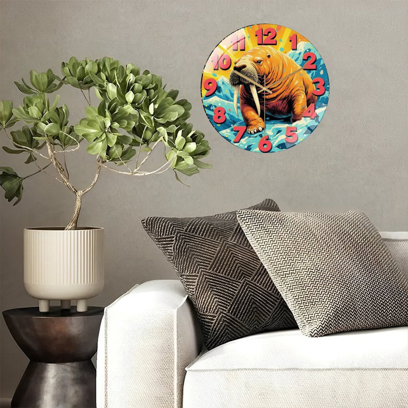 Horloge murale 12 po