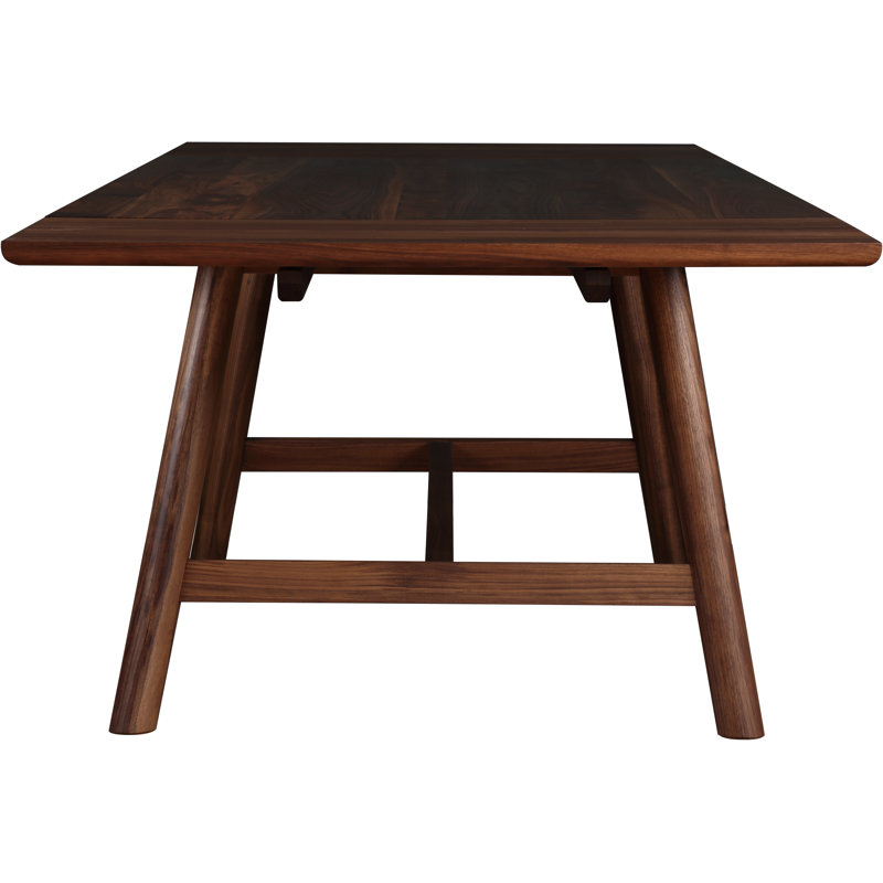 Walnut Grove Extendable Walnut Solid Wood Dining Table
