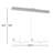 Kace 2-Light Dimmable LED Kitchen Island Pendant