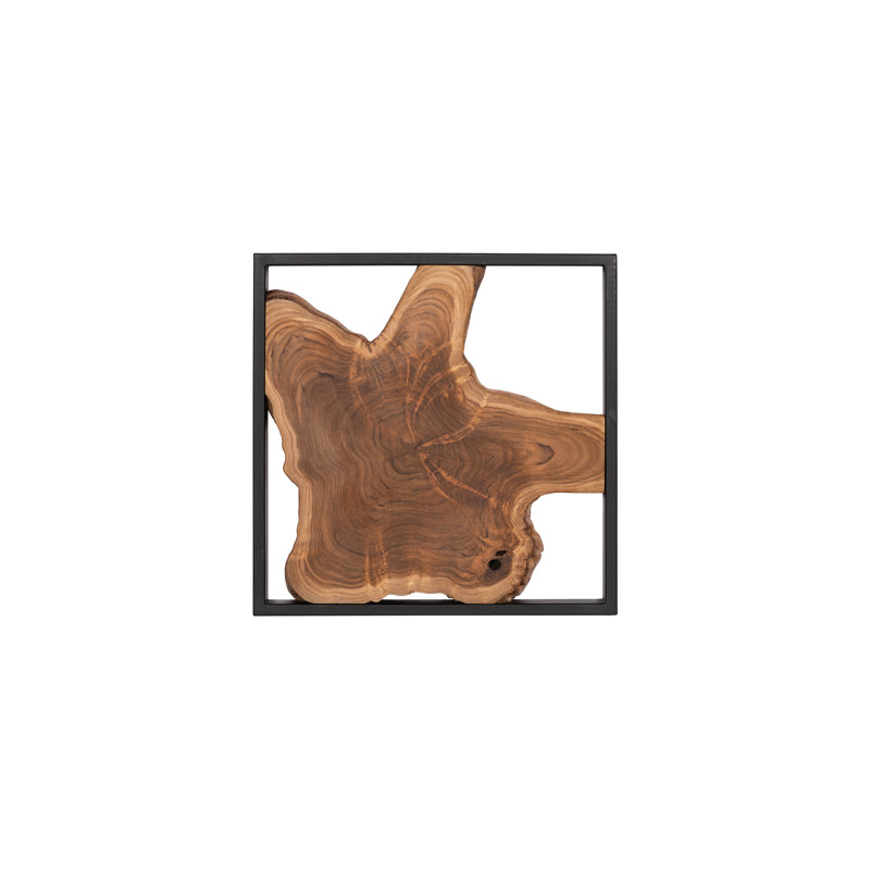 Teak Tile Wall Decor