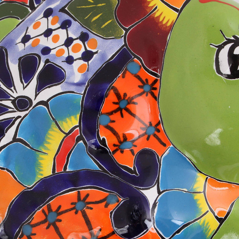 Décoration murale en céramique angelfish