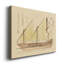 Antique Ship Plan VI - Impression sur toile tendue-1732761867