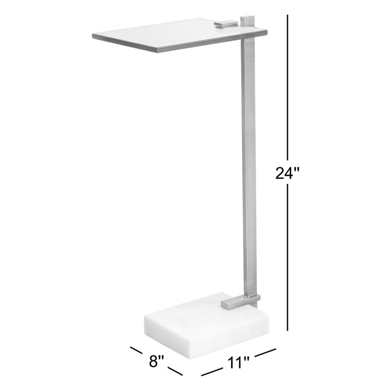 Butler Glass End Table