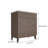30-Inch Brown Bathroom Vanity With Louvered Doors And Sink Combo