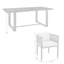 Scotia 79'' Rectangular Outdoor Dining Set with Cushions-104596857