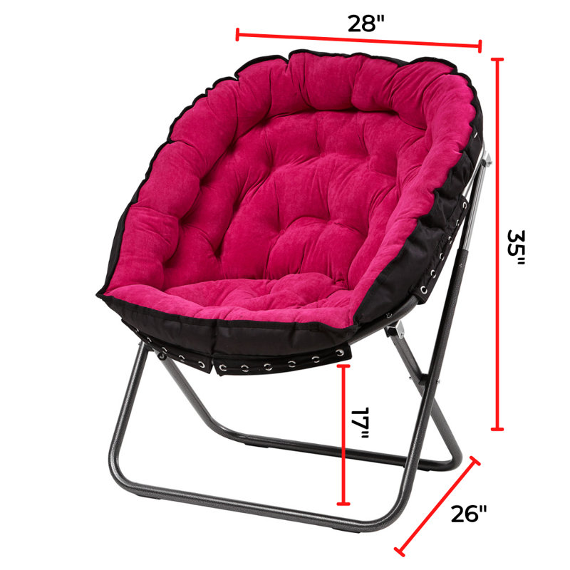 Fauteuil Papasan, Rose