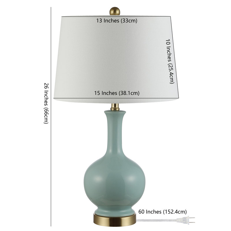 Adelphie Table Lamp, Blue