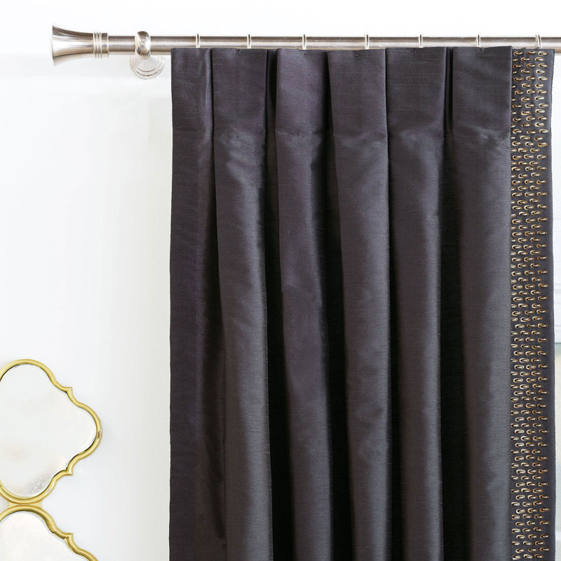 Priscilla Room Darkening Curtain, 20" W x 84" L, Right