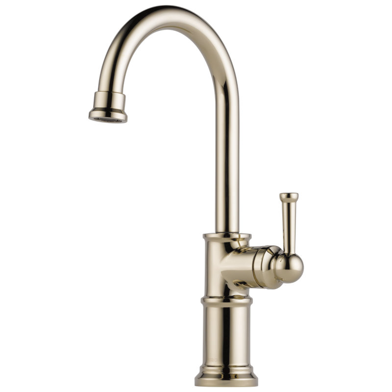 Artesso Single Handle Bar Faucet, Polished Nickel