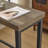47.24in Modern Counter Height Bar Table and Chairs Set with 2 Stools for Kitchen Dining Table in Gray-942903606