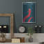 "Montague Posters" 13 pi par Print Collection, art mural en métal, 12 po x 16 po