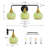 Lupe 3-Light Bathroom Dimmable Vanity Light-943829418