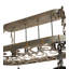 Neo 4 Light Handcrafted Hanging Pot Rack
