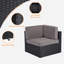 Jaiah 6 - Person Patio Conversation Set with Cushions-566522912