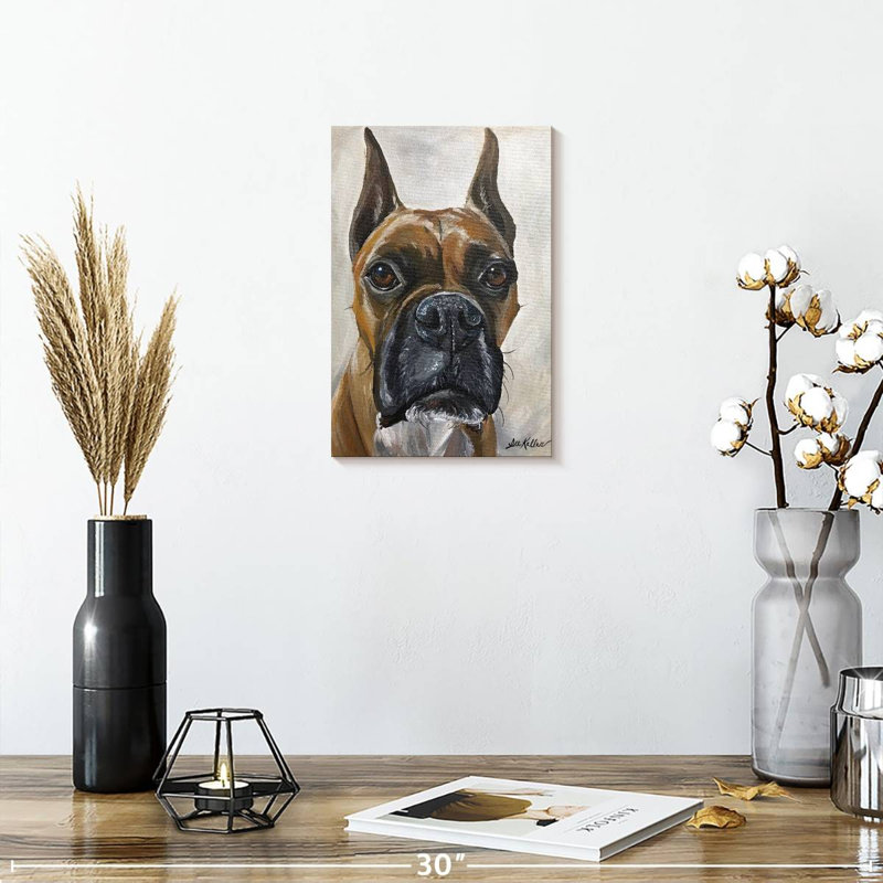 Brampt Boxer Kyleigh, 12" H x 8" W