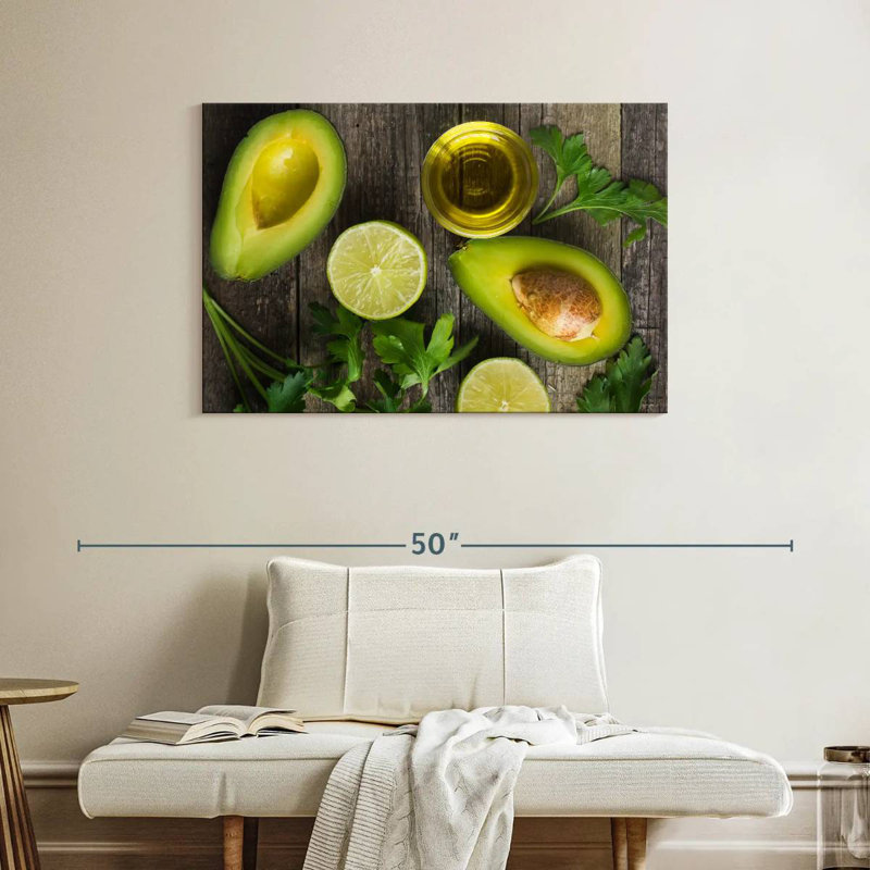 Yarlin Organic Avocados, 26" H x 39" W