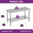  Stainless Steel Table With Undershelf-113585566