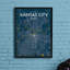 Carte de Kansas City - impression sans cadre sur papier-24705584