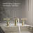 Purist Widespread Bathroom Faucet with Drain Assembly-1743360