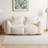 Giant Bean Bag Couch for Adults, Ultra Soft Fluffy Loveseat Bean Bag Sofa, Chase Lounge Chair Indoor for Living Room Bedroom, No Assembly Required Cozy Reading Chair with Pillows-2043878686