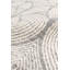 Tapis géométrique argenté en laine / coton à motif géométrique fait à la main 5 pi x 7 pi 6 po